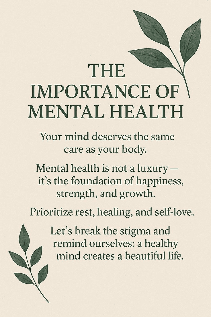 Understanding the importance of mental health